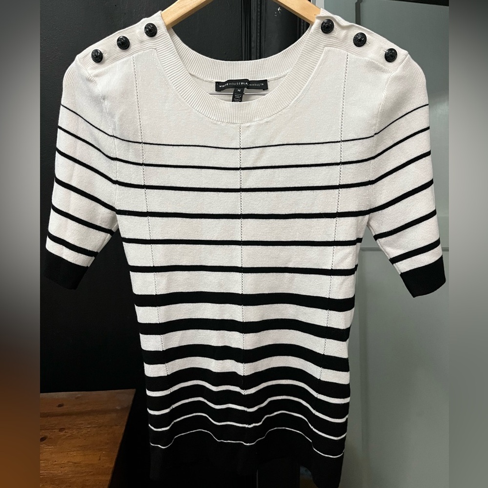 White House Black Market stripped top